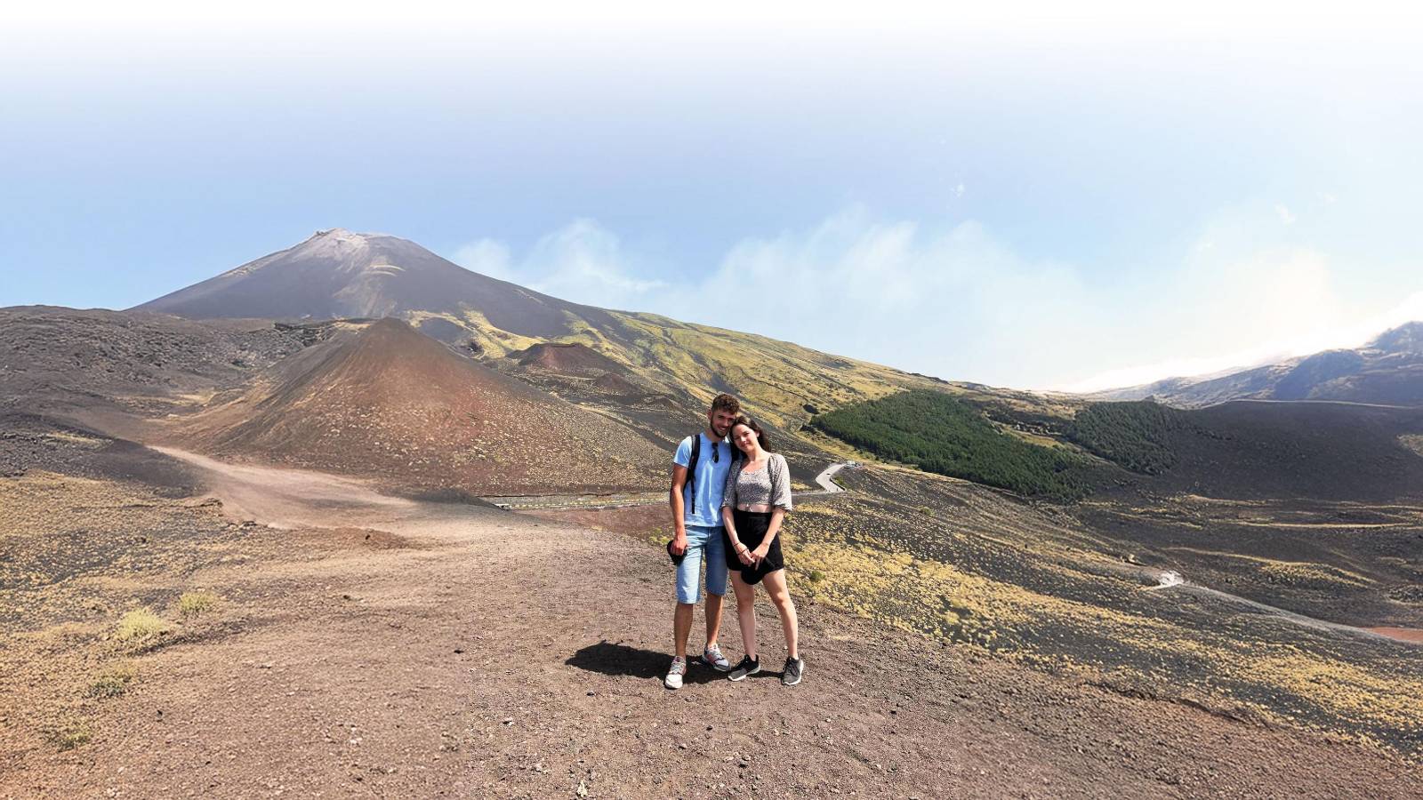 Couple in the middle